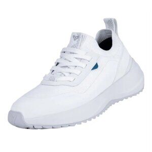 Vessi Stormburst Low Women 9 W9 Men 8 M8 White Waterproof Sneakers Running Shoes